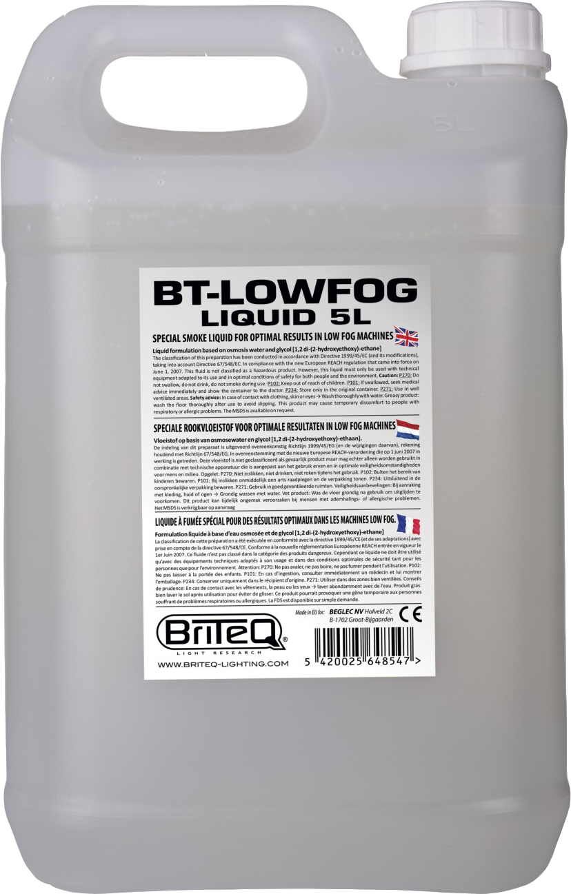Briteq - BT Lowfog liquid - 5L