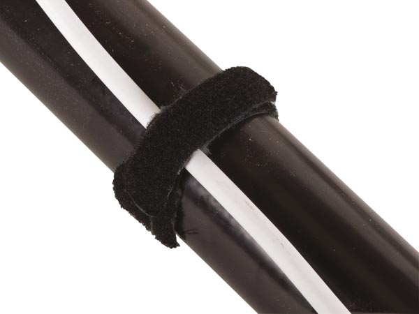 Hook &amp; loop cable straps - 12,5mm x 205mm - 10pcs
