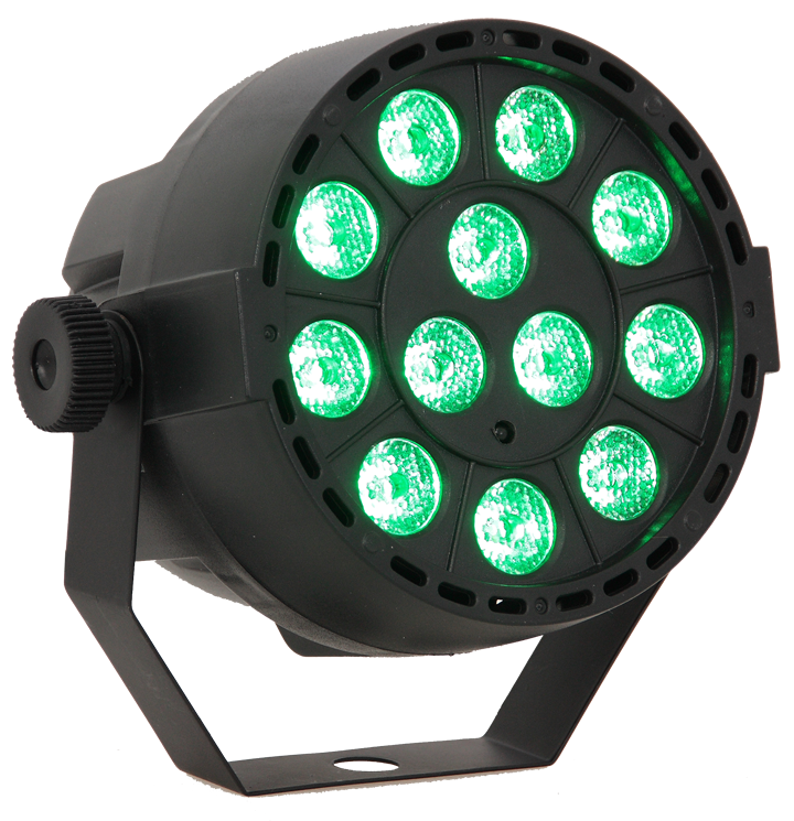 Ibiza Light - Projecteur LED - 12x 3W - RGB avec batterie