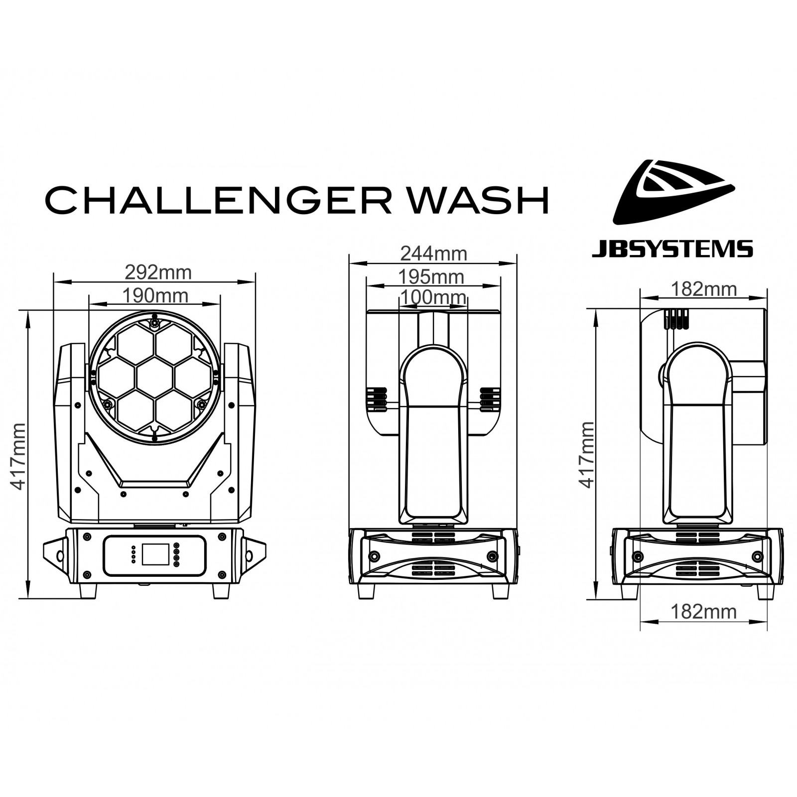 JB Systems - Challenger Wash