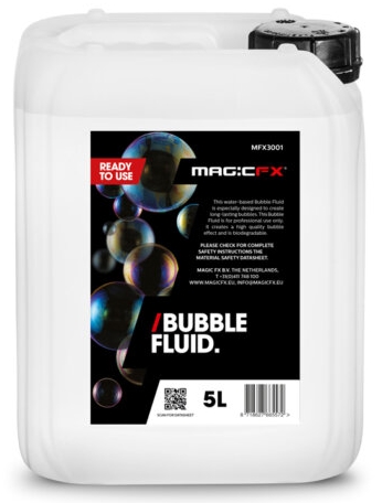 Magic FX - Pro Bubble Fluid - Liquide à bulle - 5L