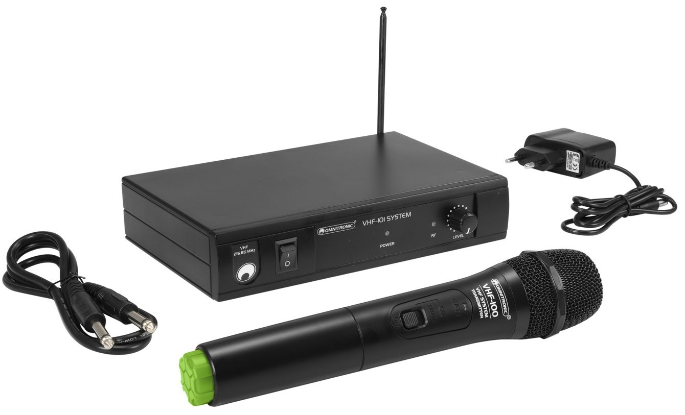 Omnitronic - VHF-101 - Wireless Mic System 207.55Mhz