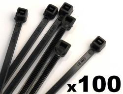 Cable Clamp Polyamide - Colson - 300mm x 4,8mm - 100pcs - Black