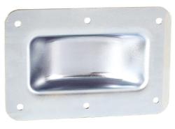 Adam Hall - Cuvette estampée empilable zinc - 90 x 136mm
