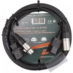 JB Systems - Combi Cable - DMX - 1,3m