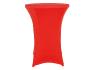 Stretch bar table cover - Red