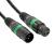 Accu-Cable - DMX Cable - XLR 3pin male - XLR 3pin female - 5 m