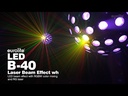 EUROLITE LED B-40 Laser, effet de faisceau, blanc