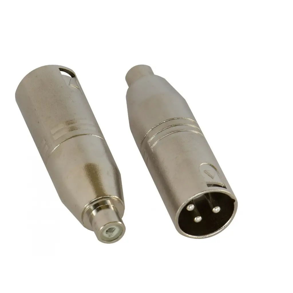 Hilec - Adapter RCAf/XLRm