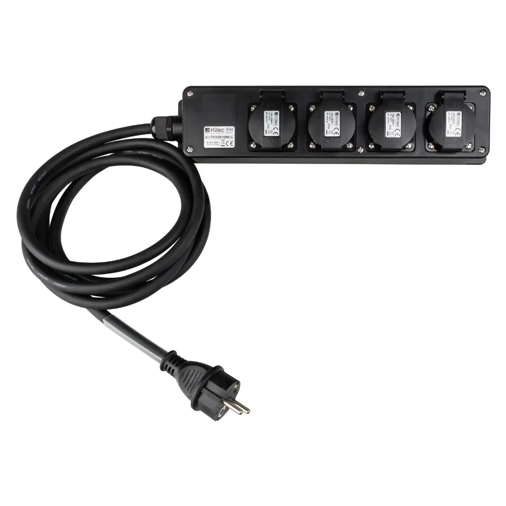 Hilec - MULTISOCKET4PRO-G-3M