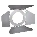Briteq - COB BARNDOOR/Silver