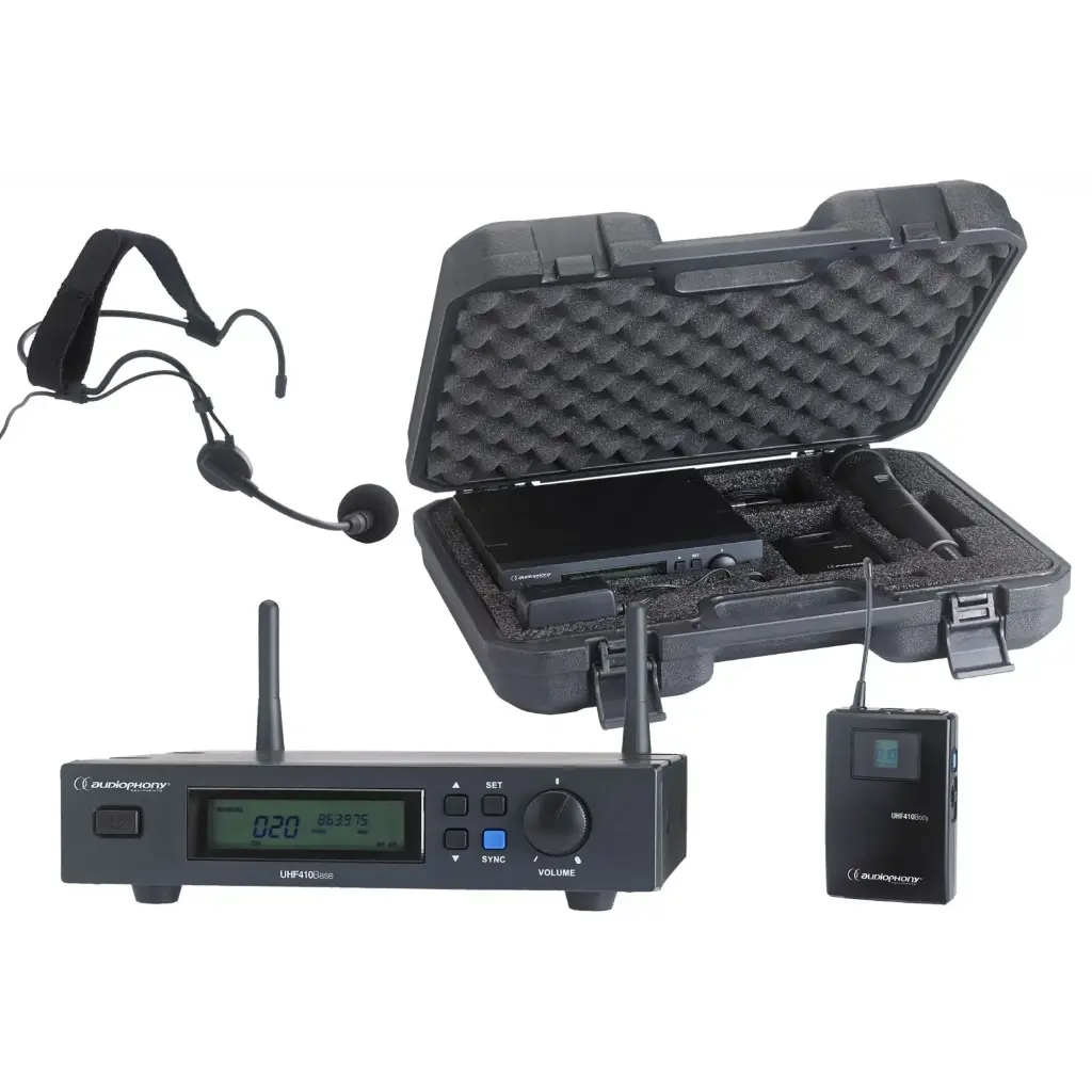 Audiophony - PACK-UHF410-Head-F8