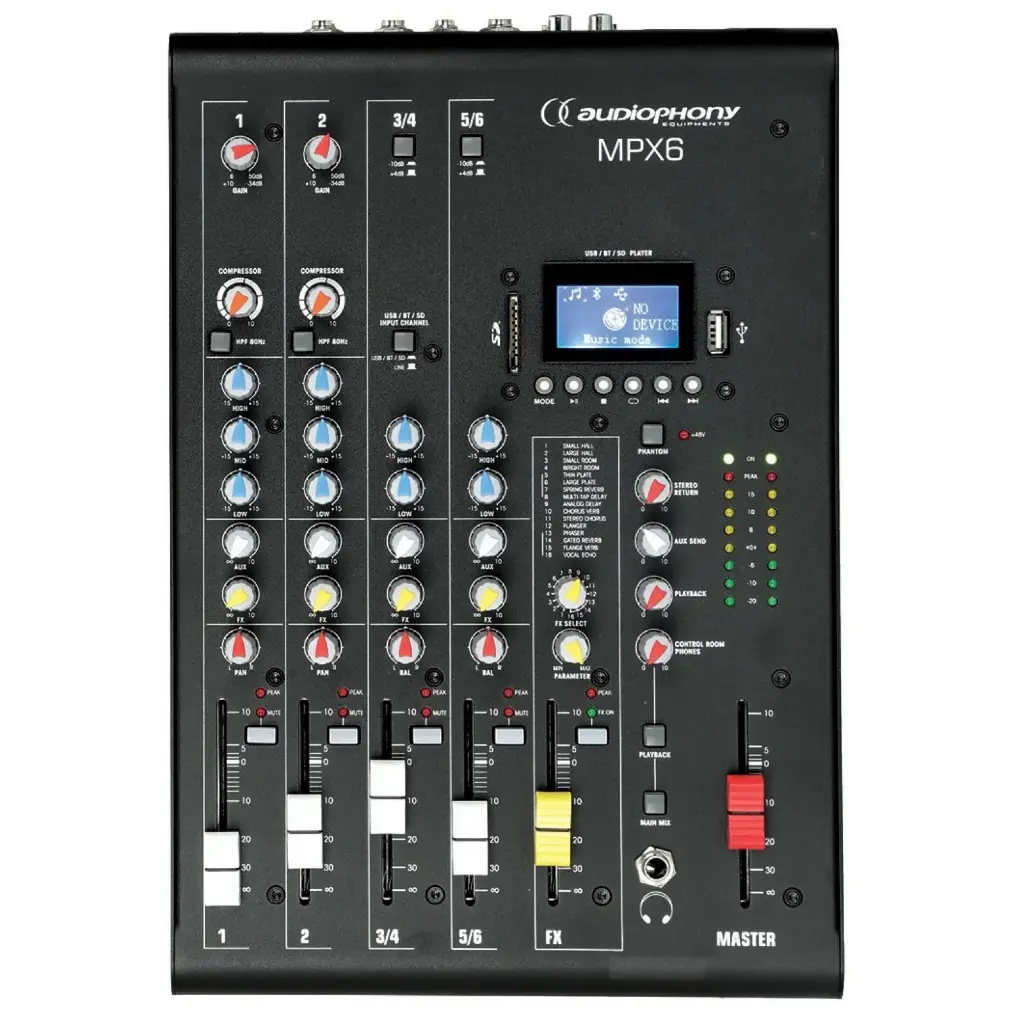 Audiophony - MPX6