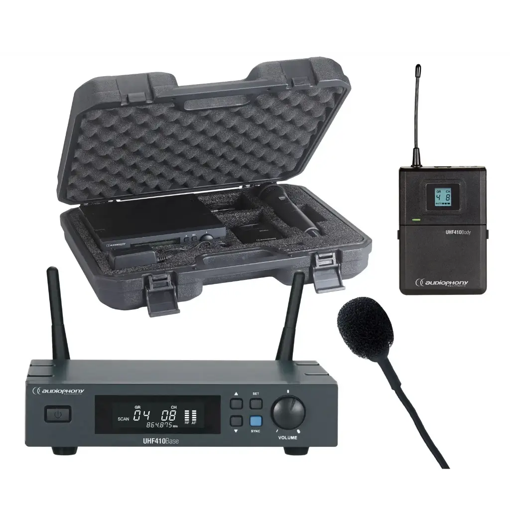 Audiophony - PACK-UHF410-Lava-F5