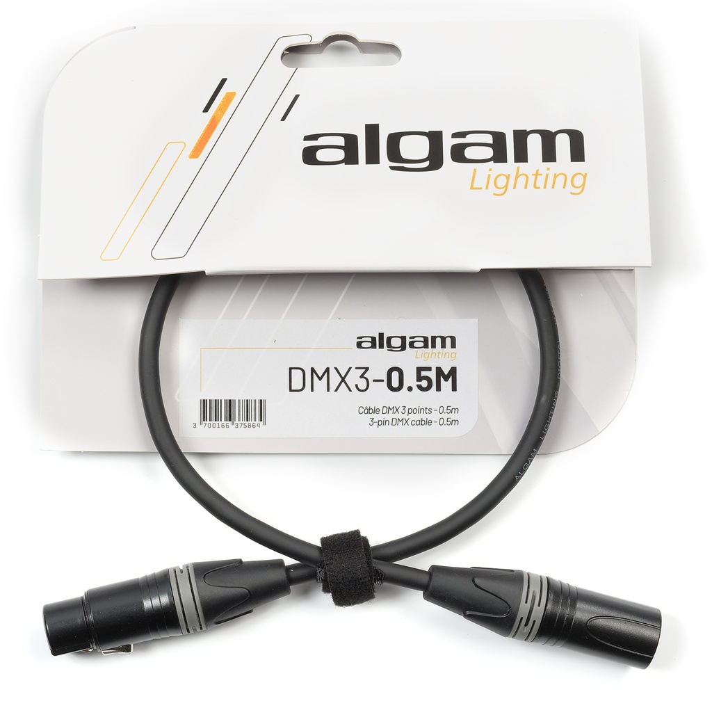 Algam Lighting - DMX3-0.5M