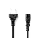 Nedis - Câble d'alimentation - 230v M > IEC 320-C7 - 2m
