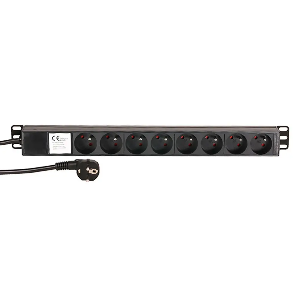 Adam Hall - 87478 - Multiprises 8 prises - rackable 19"