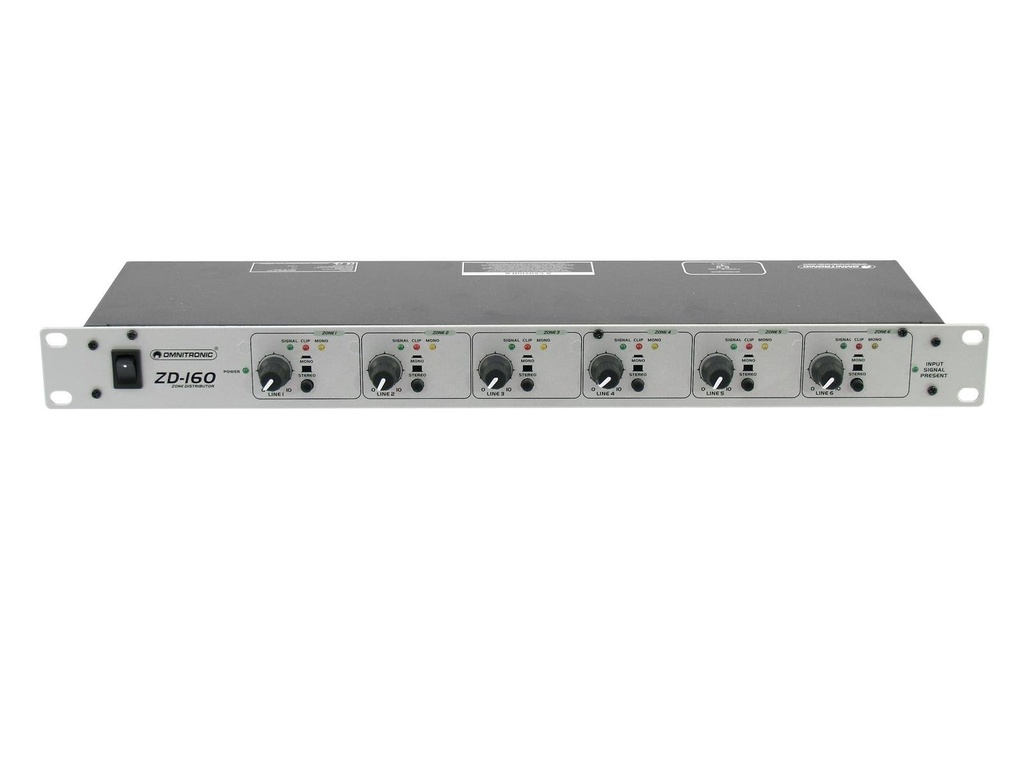 Omnitronic - ZD-160 Zone Distributor