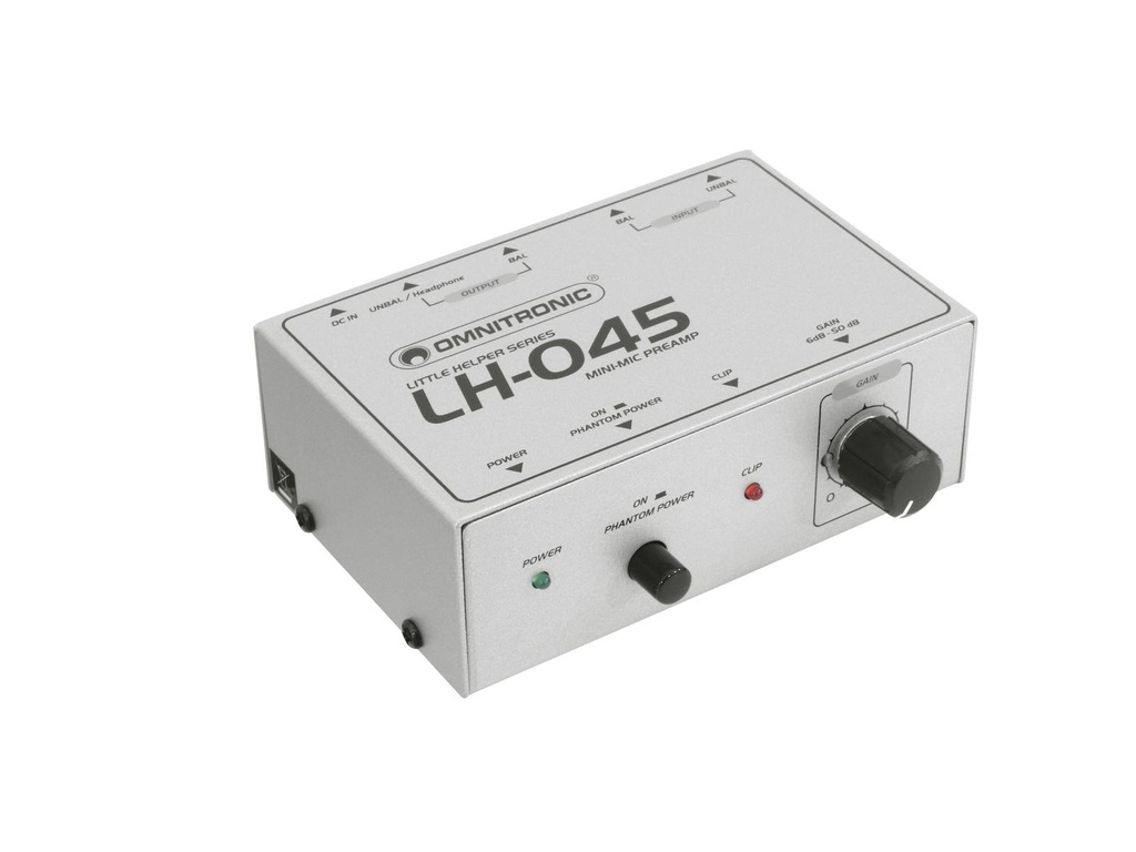 Omnitronic - LH-045 Microphone Preamplifier
