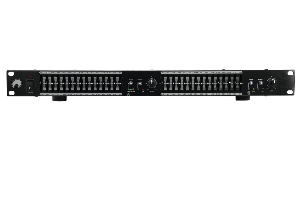 Omnitronic - GE -Q-2150 Equalizer 2x15-Band