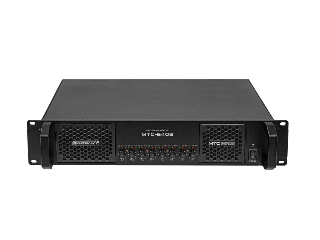 Omnitronic - MTC-6408 8-channel Amplifier