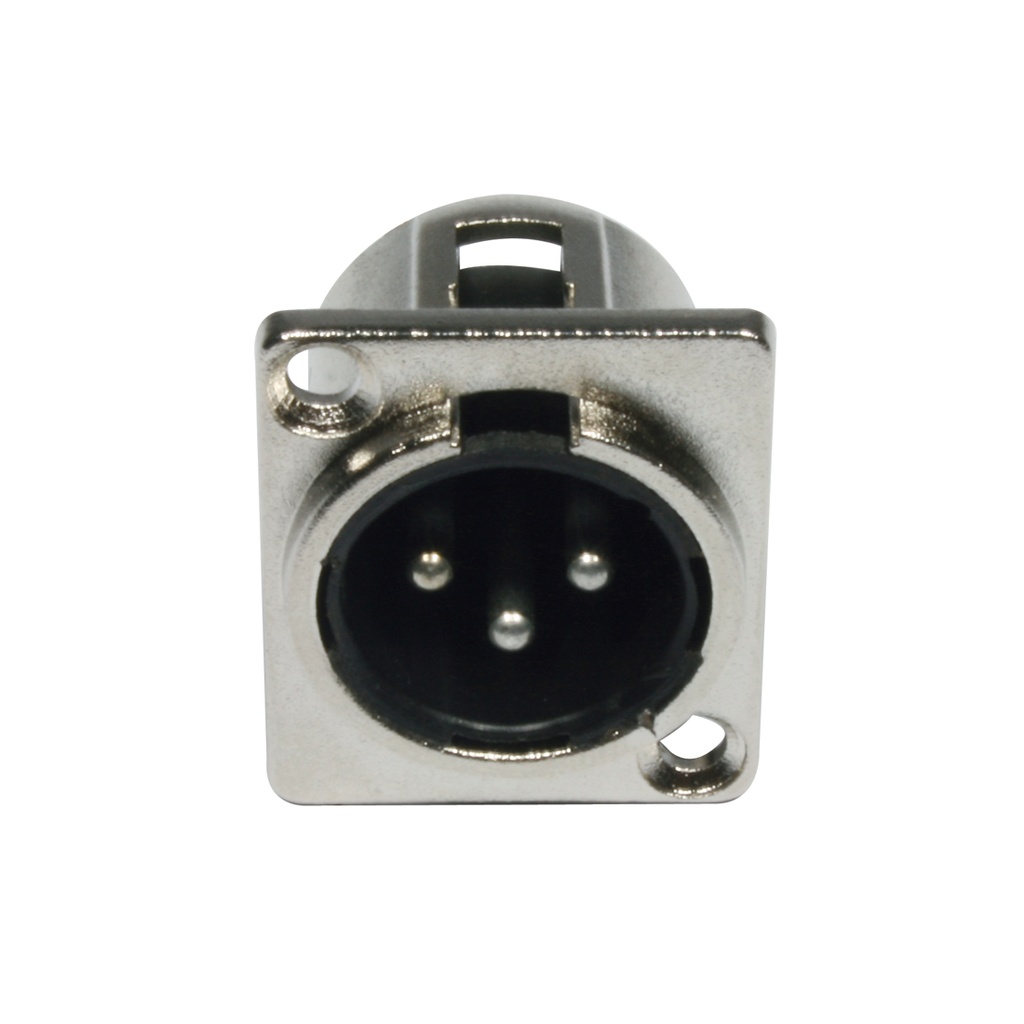 Accu Cable - AC-C-XM3 XLR 3pin male panel metal