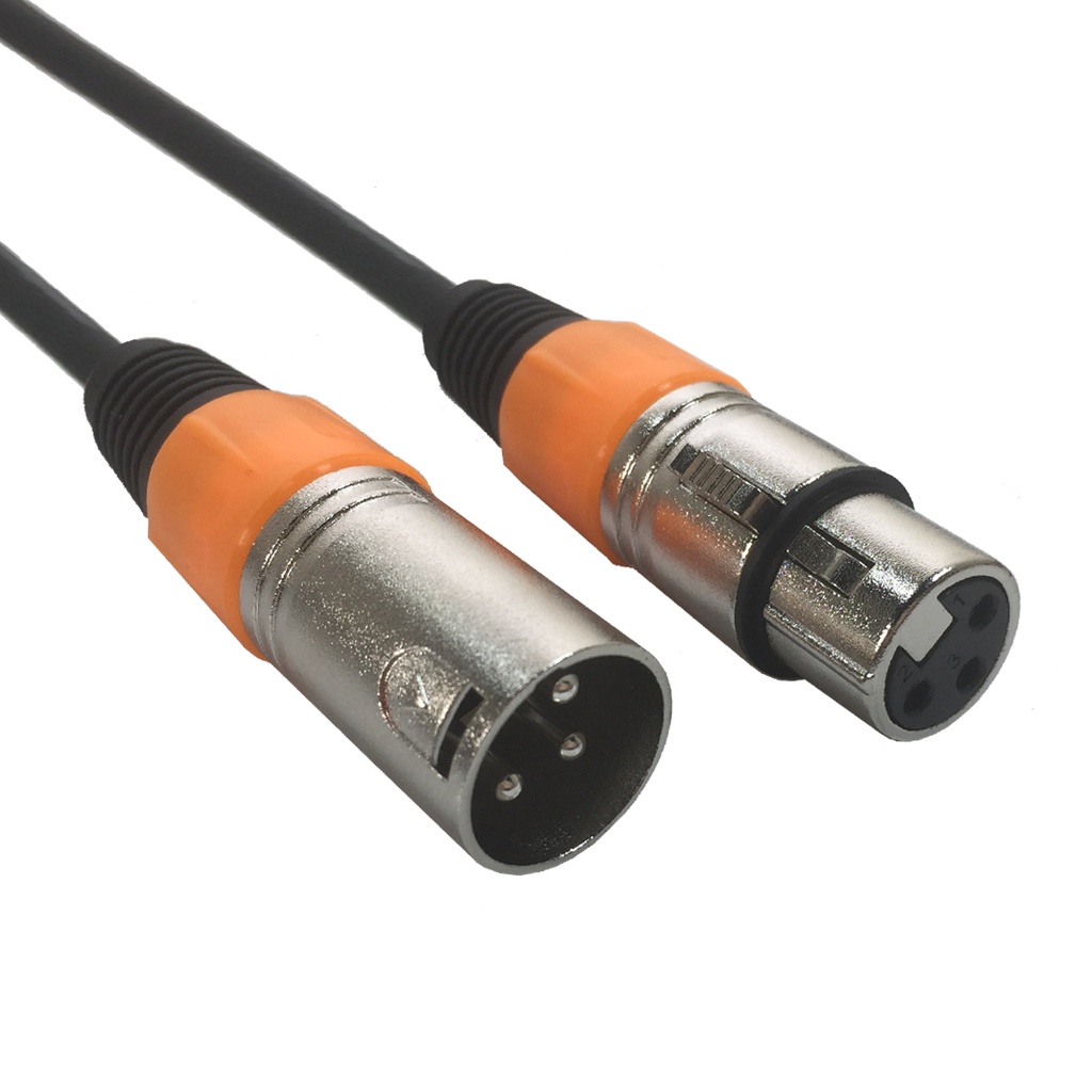 Accu Cable - AC-XMXF/1 microphone cable XLR/XLR 1m