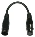 Accu Cable - AC-DMXT/5M3F 5pin male/3pin female