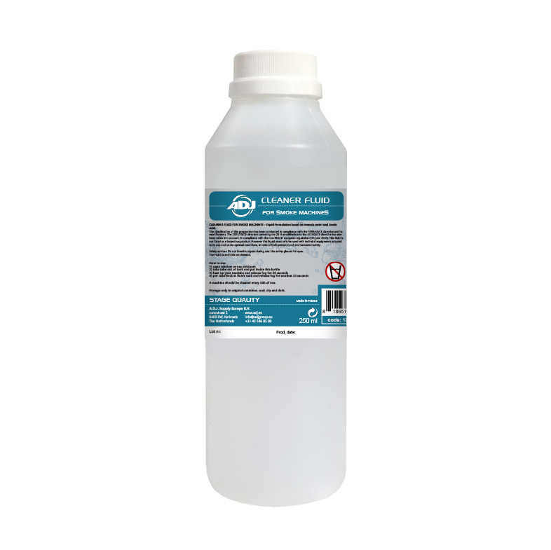 ADJ - cleaning fluid 250mL for fog machines