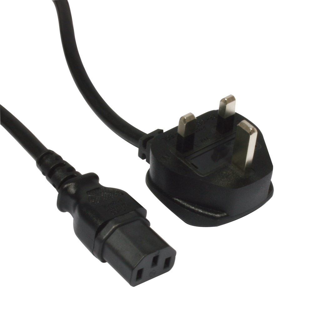 Accu Cable - AC-UK-IEC-1/1,5 UK main cord IEC, 10A