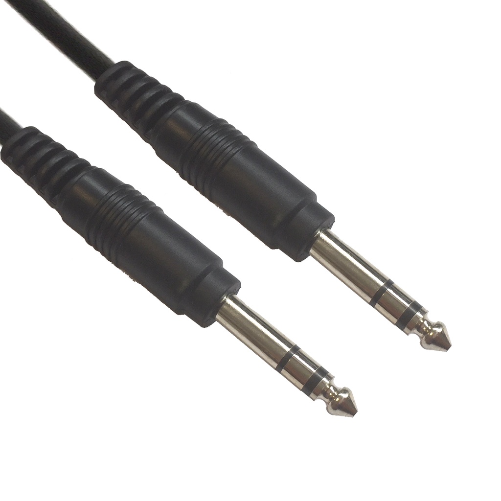 Accu Cable - AC-J6S/10 Jack-cable 6,3mm stereo 10m