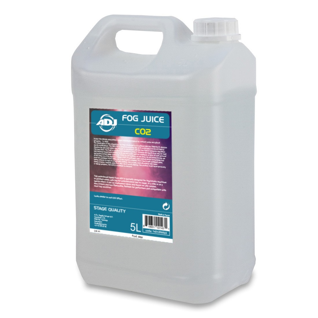 ADJ - Fog Juice CO2 – 5 Liter