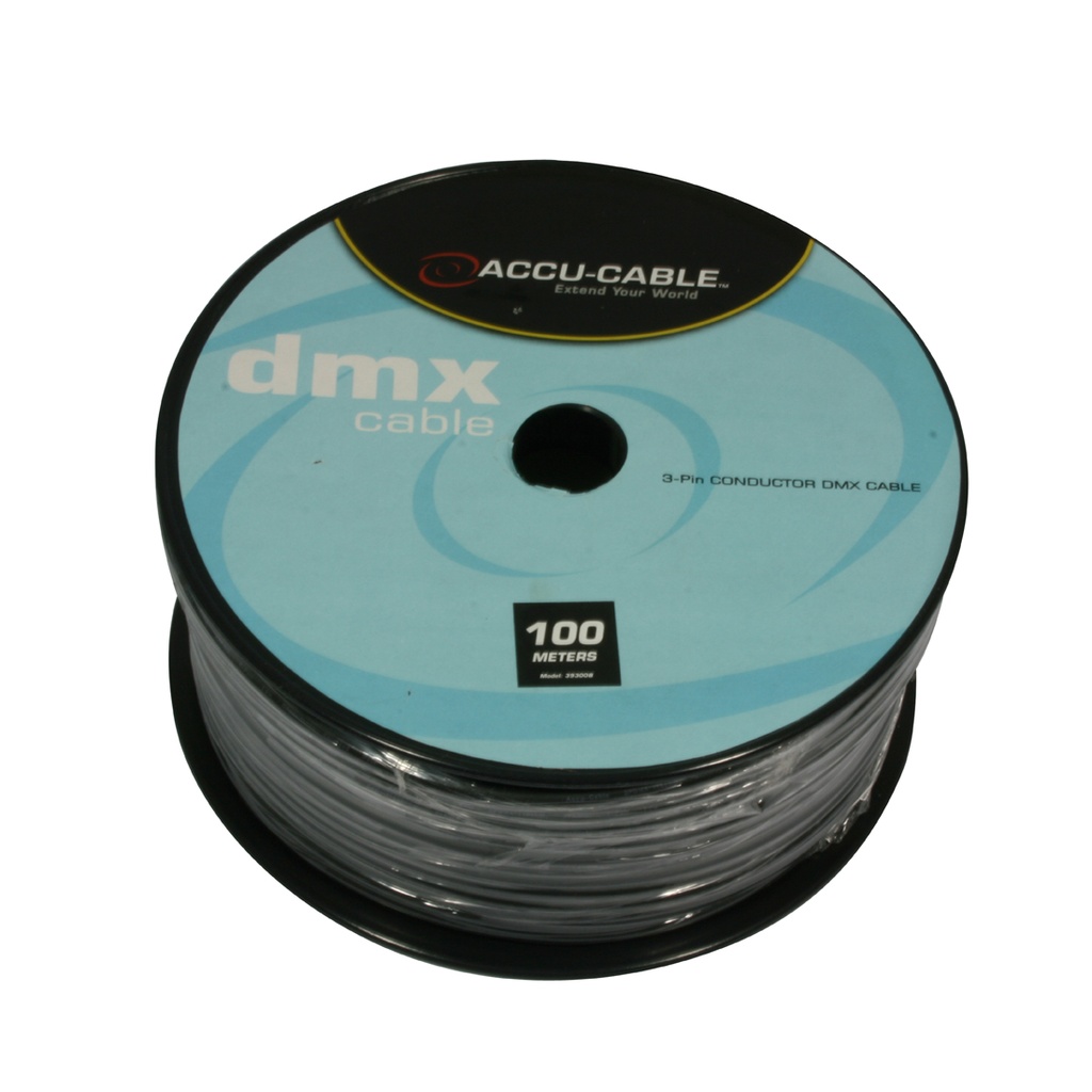 Accu Cable - AC-DMX3/100R DMX cable on Roll 3 cond