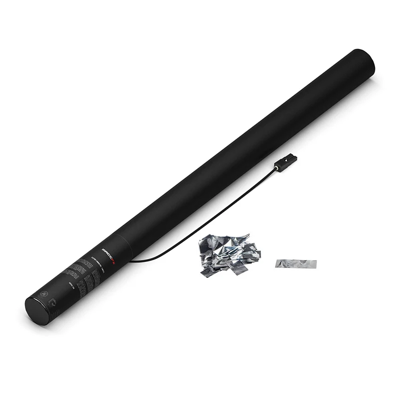 Magic FX - EC04SLM - Canon à confettis - 80cm - Argenté métallique
