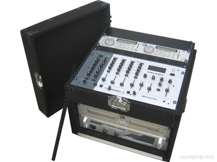 JV Case - Carpet DJ Mixer Case