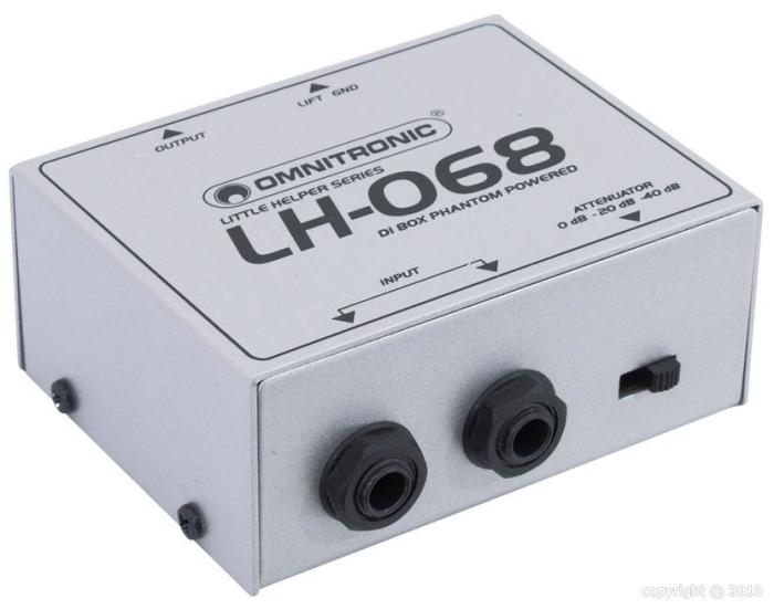 Omnitronic - LH-068 - DI Box active