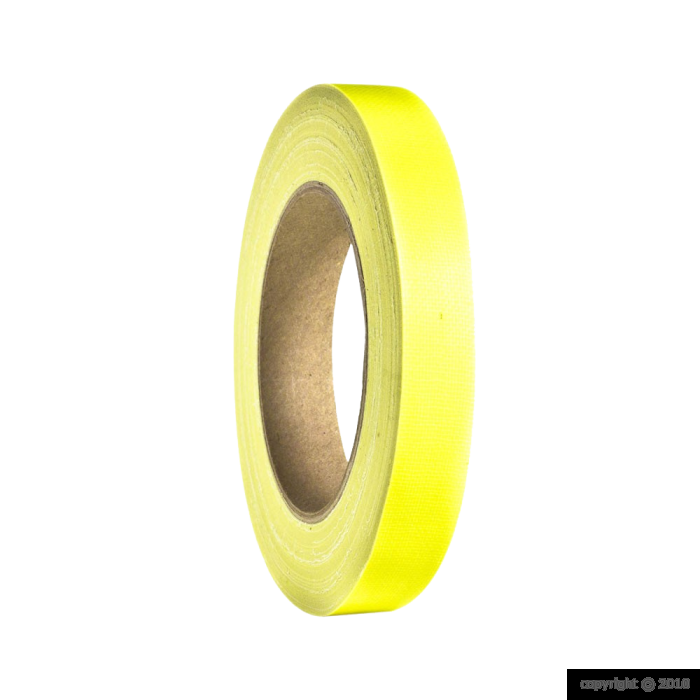 Adam Hall - Gaffa - 19mm x 25m - Jaune Fluo