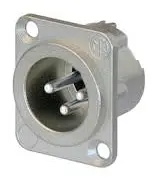 Neutrik - NC3MD-LX - XLR mâle - chassis - 3 pin