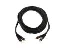 Omnitronic - 2 RCA Male L/R > 2 RCA Male L/R - Câble 10 m