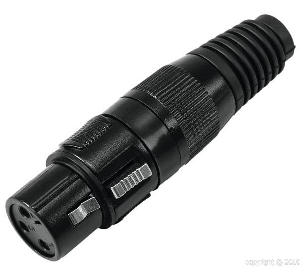 Omnitronic - XLR Femelle 3 pin