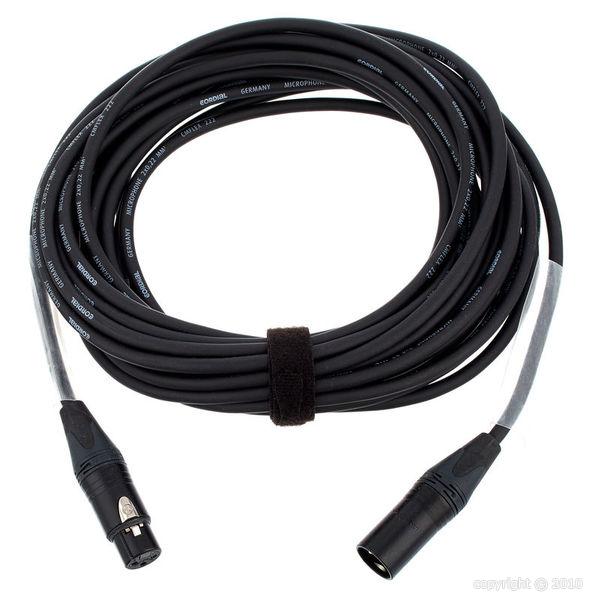 Cordial - CPM10FM - Câble XLR 3pin mâle - XLR 3 pin femelle - 10 m