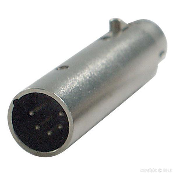 DAP Audio - FLA 29 -  5p. XLR M > 3p. XLR F - DMX adapter