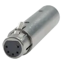 DAP - FLA30 - 3p. XLR M > 5p. XLR F - DMX Adapter