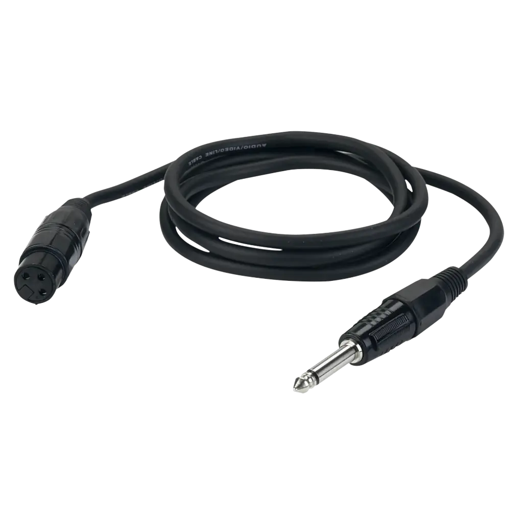 DAP Audio - Jack 6,3mm Mono > XLR Femelle - Câble 3 m