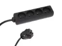 HQ Power - Multiprises 4 prises avec gaine thermorétractile - 5m - 3G2,5