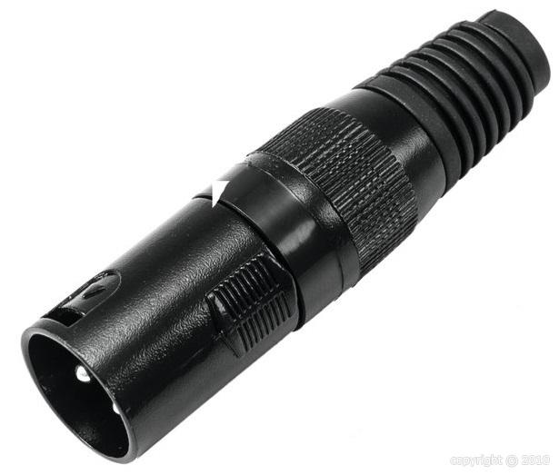 Omnitronic - XLR Mâle 3 pin