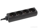 Perel - Multiprises 4 prises - 5m - 3G1,5