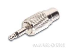 RCA F. > Jack 3,5mm mono M.