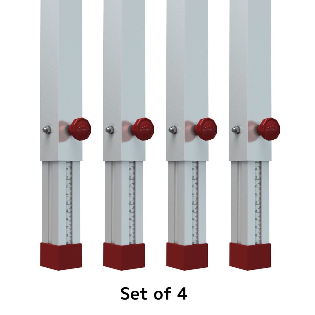 Durastage - Vario Leg Set 80-140cm (4 pcs)
