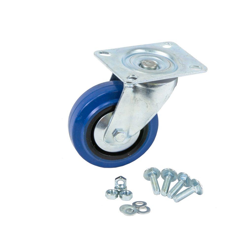 Duratruss - Blue Wheel without Brake,incl. Screw Set